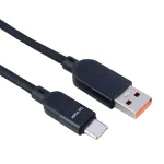 کابل تایپ سی فست شارژ 5 آمپر اکسیژن LX-36 طول 1.2 متر- پک اصلی خرید از موبایل ایلام