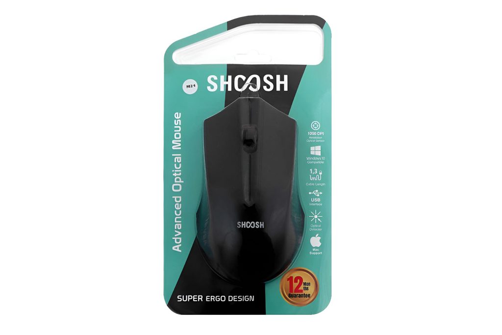 ماوس سیمی SHOOSH مدل M24 - پک اصلی خرید از موبایل ایلام