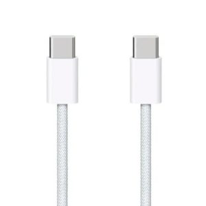 کابل شارژ 1 متری ۶۰ وات مدل تایپ سی اپل Apple 60W USB-C Charge Cable (1 m) MQKJ3ZM/A-پک اصلی خرید از موبایل ایلام